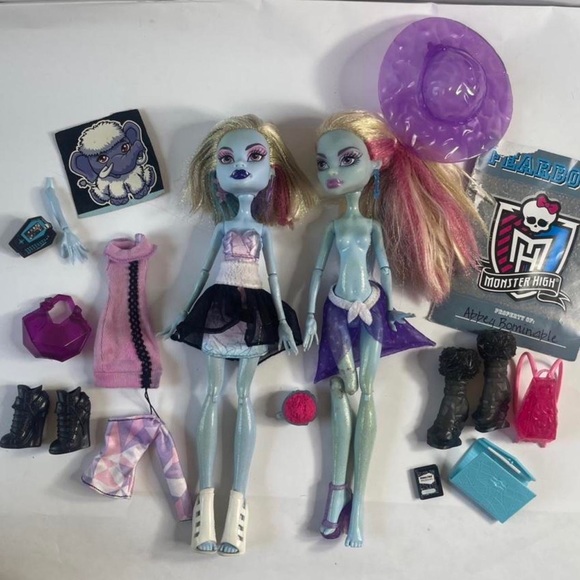 monster high Toys Abbey Bominable Set Monster High Dolls Poshmark